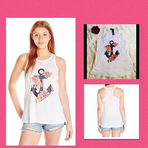 Rose & Anchor Racerback Tank